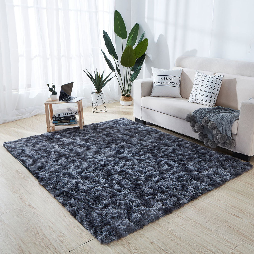 Luxury Tie-Dye Plush Carpet