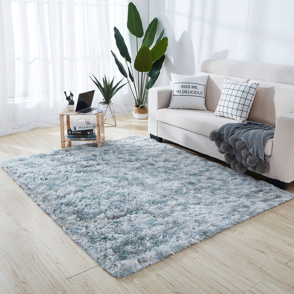 Luxury Tie-Dye Plush Carpet