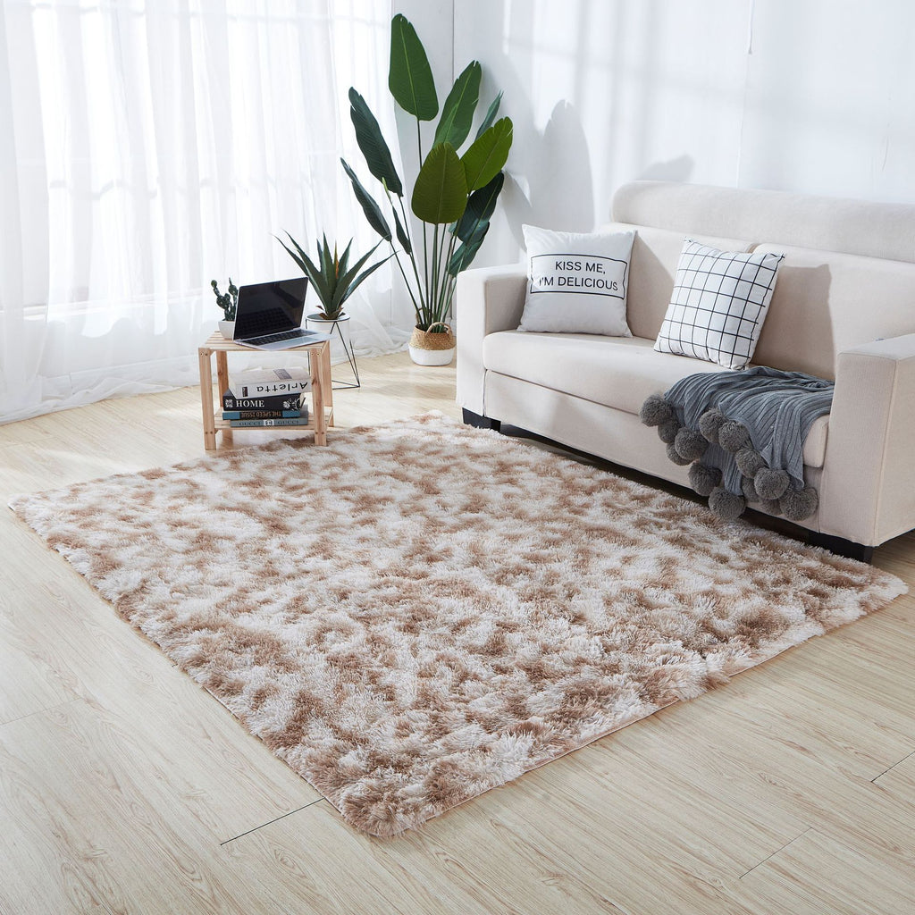 Luxury Tie-Dye Plush Carpet