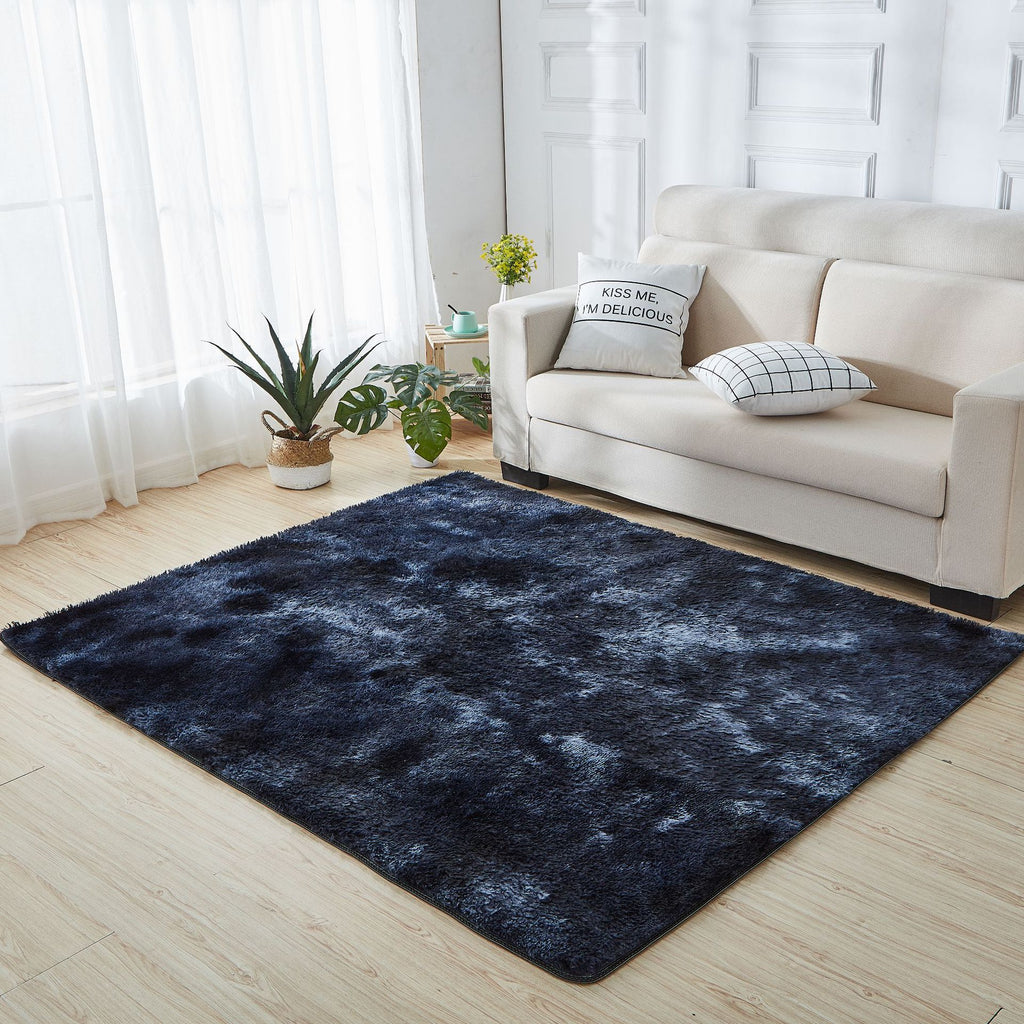 Luxury Tie-Dye Plush Carpet