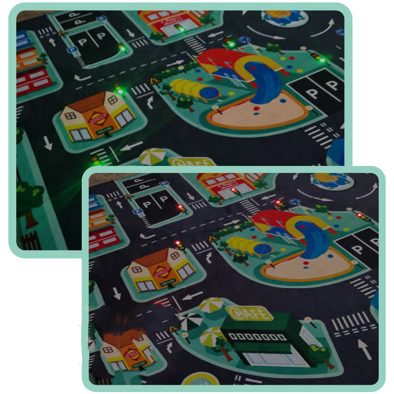 LED Lighter Kids Rug