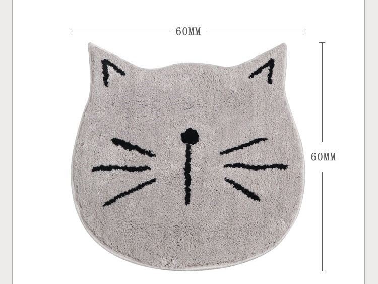 Nordic Cat-Inspired Home Mat