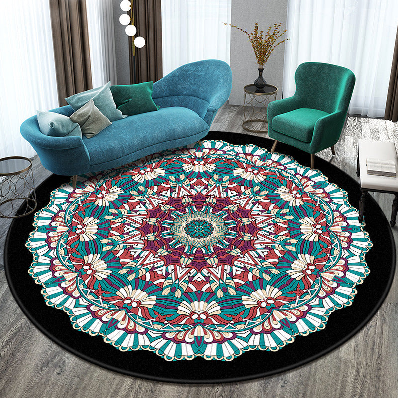 Round Living Room Persian Carpet