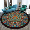 Round Living Room Persian Carpet