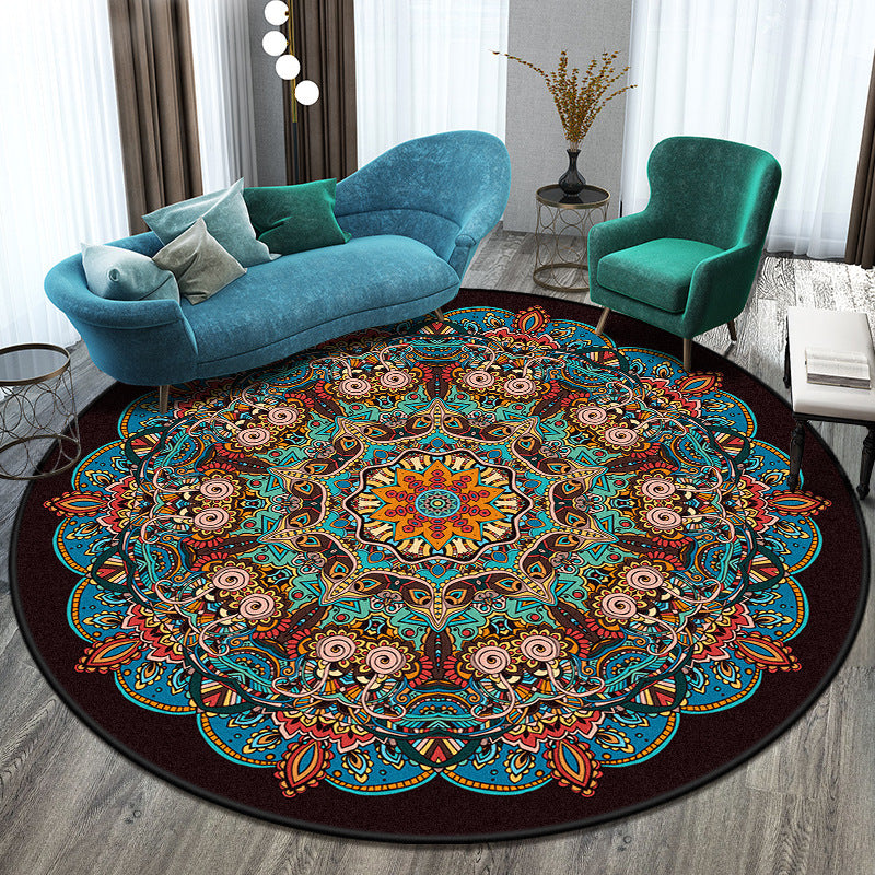 Round Living Room Persian Carpet