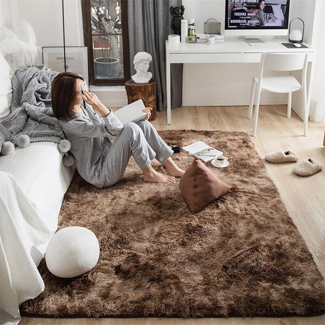 Living Room Soft Fluffy Carpet