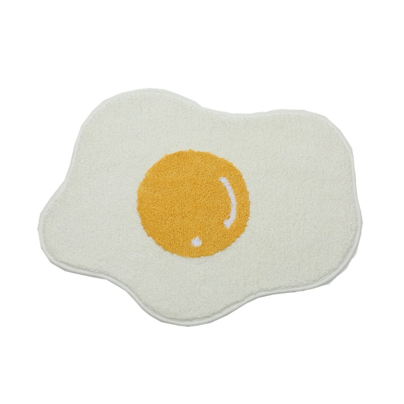 Whimsical Egg-Inspired Mat