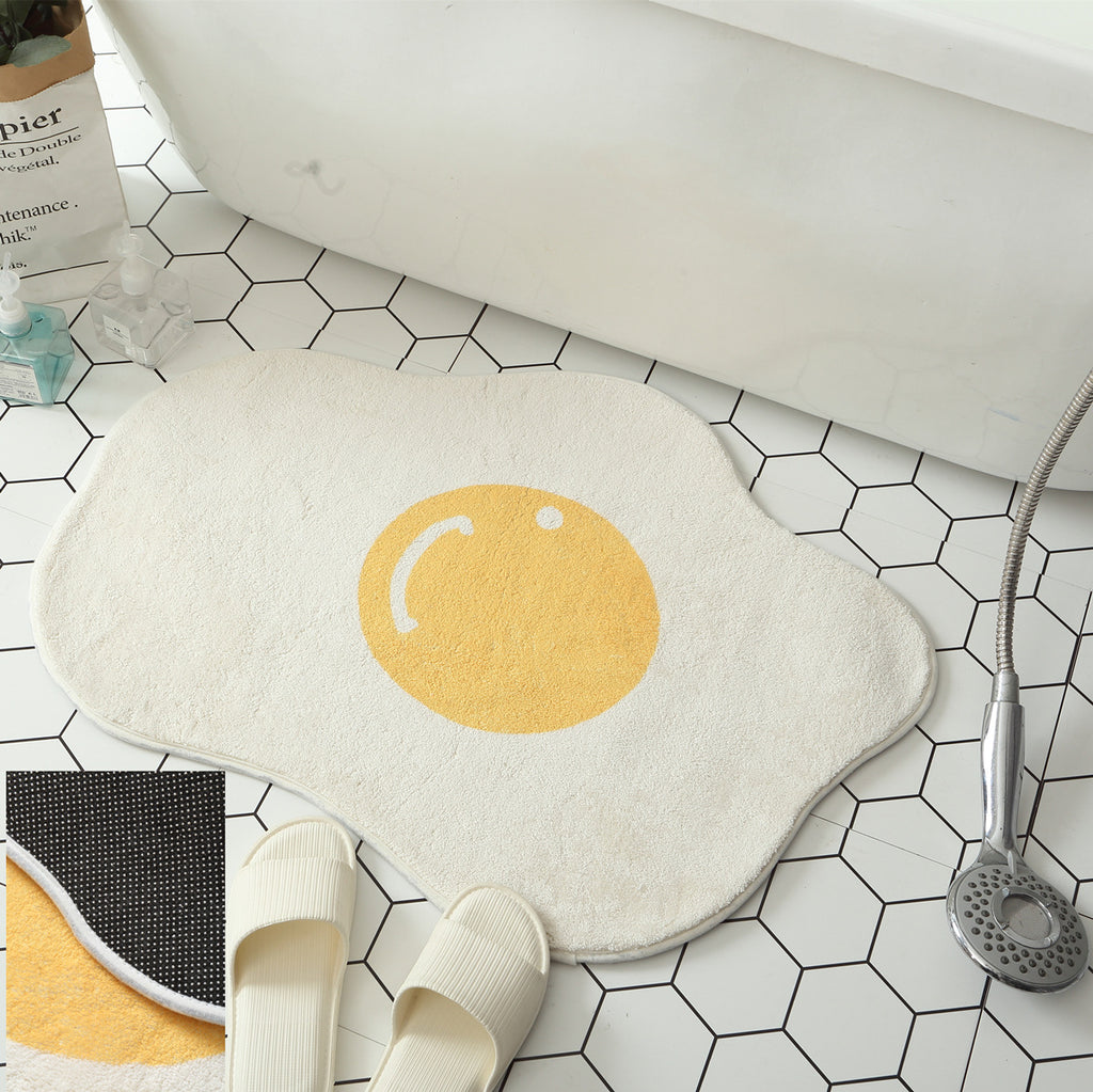 Whimsical Egg-Inspired Mat