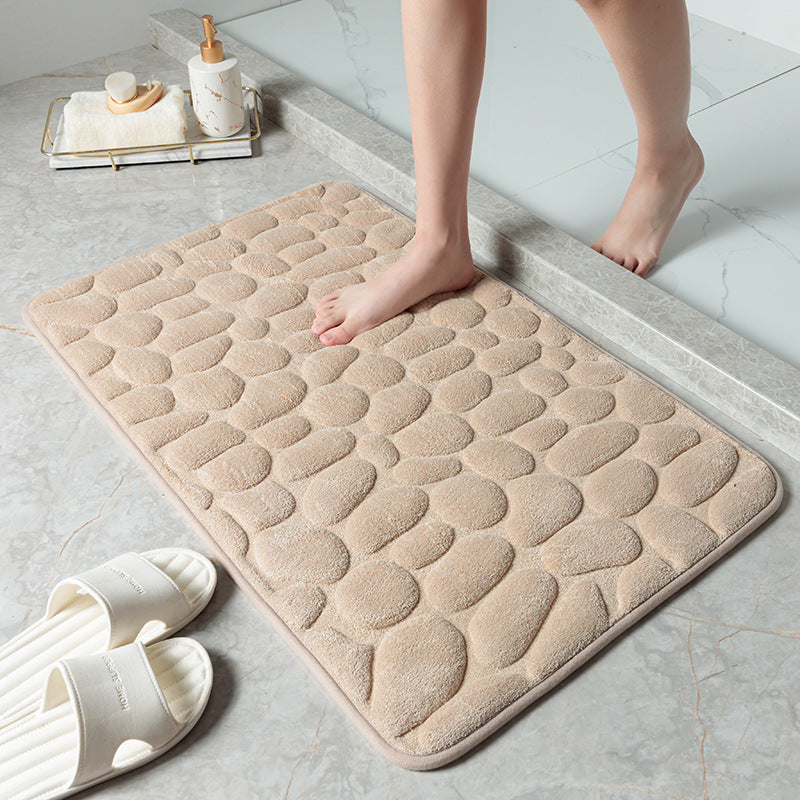 Cobblestone Chic Floor Mat