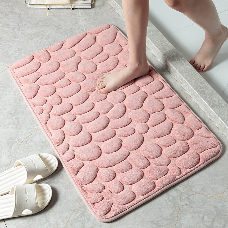 Cobblestone Chic Floor Mat