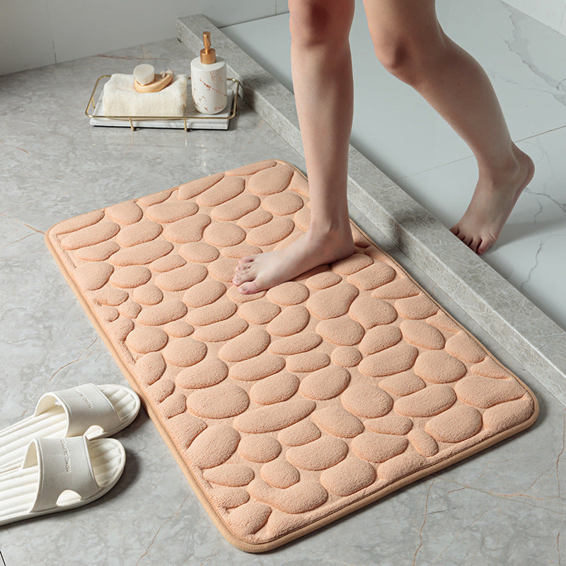 Cobblestone Chic Floor Mat