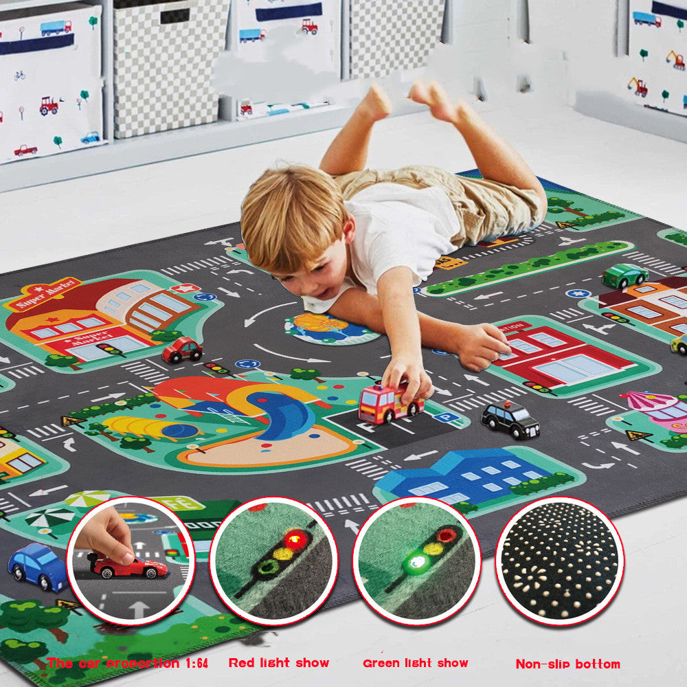 LED Lighter Kids Rug