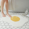 Whimsical Egg-Inspired Mat