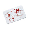 Spooky Bloodprint Bath Mat