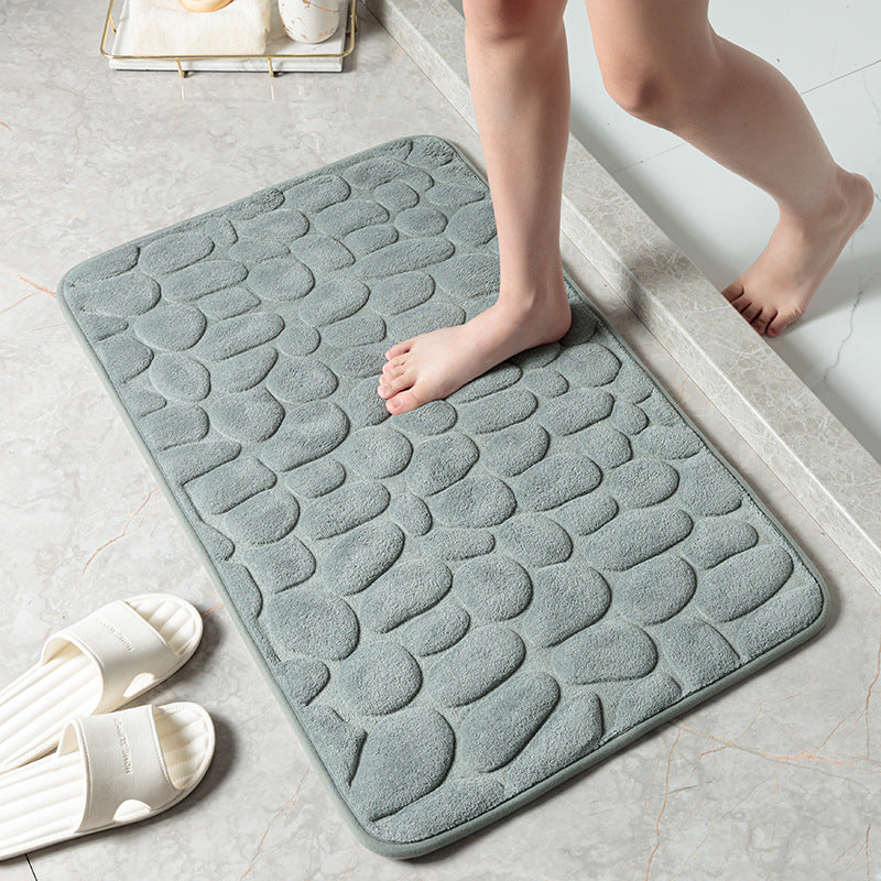 Cobblestone Chic Floor Mat