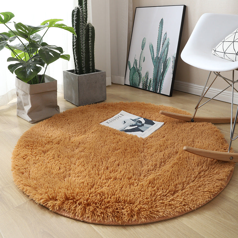 Silk Plush Floor Carpet