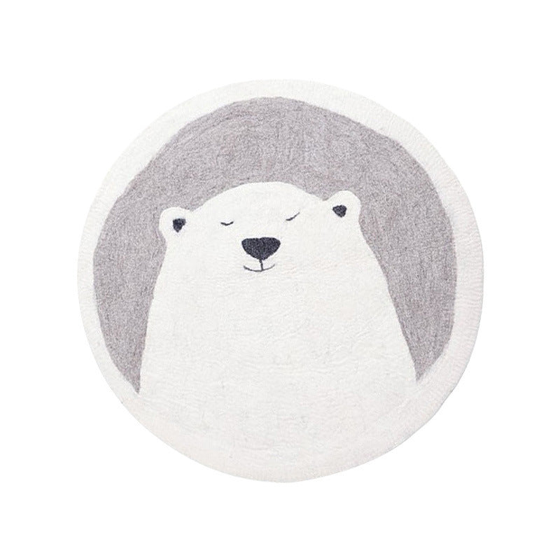 Fluffy Children's Bear Rug