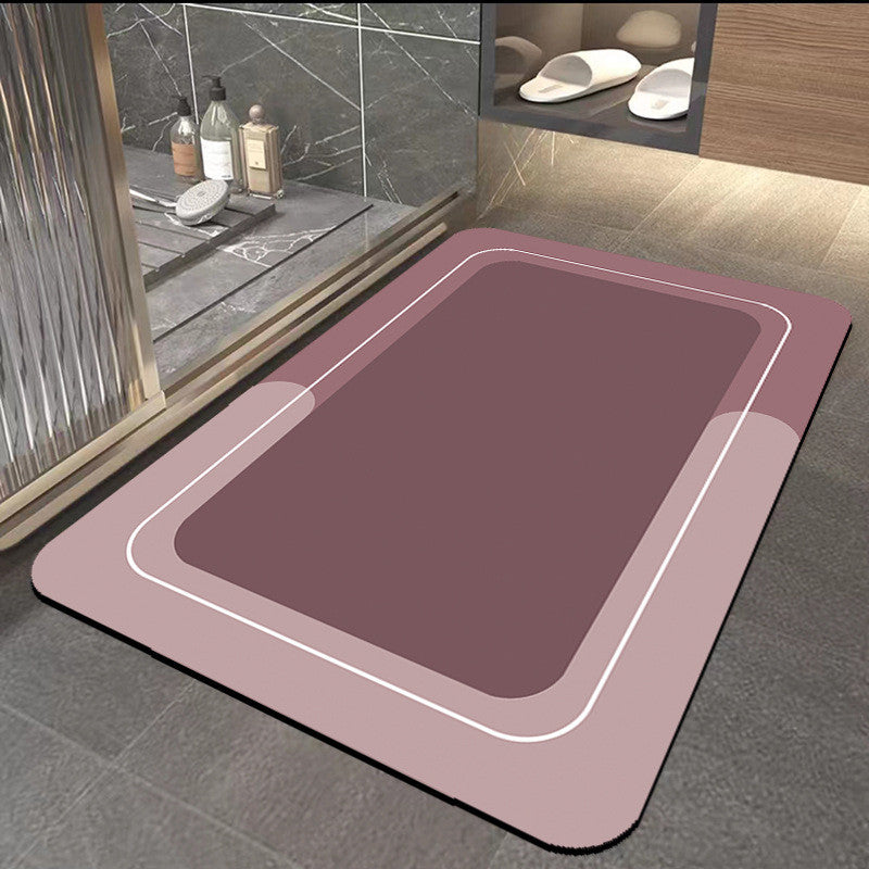 Absorbent Rapid Dry Bathroom Mat