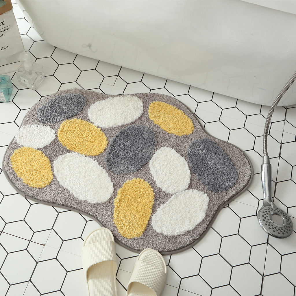 Whimsical Egg-Inspired Mat