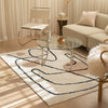 Nordic Abstract Plush Rug