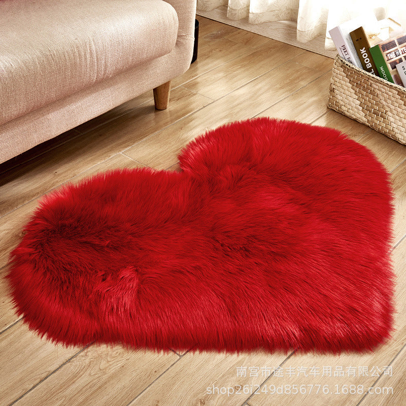 Custom Romantic Plush Carpet