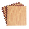 Premium Wood-Grain Interlocking Flooring Carpet