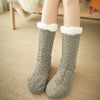 Socks women autumn and winter thickening plus velvet floor socks adult home slippers socks warm sleeping carpet socks