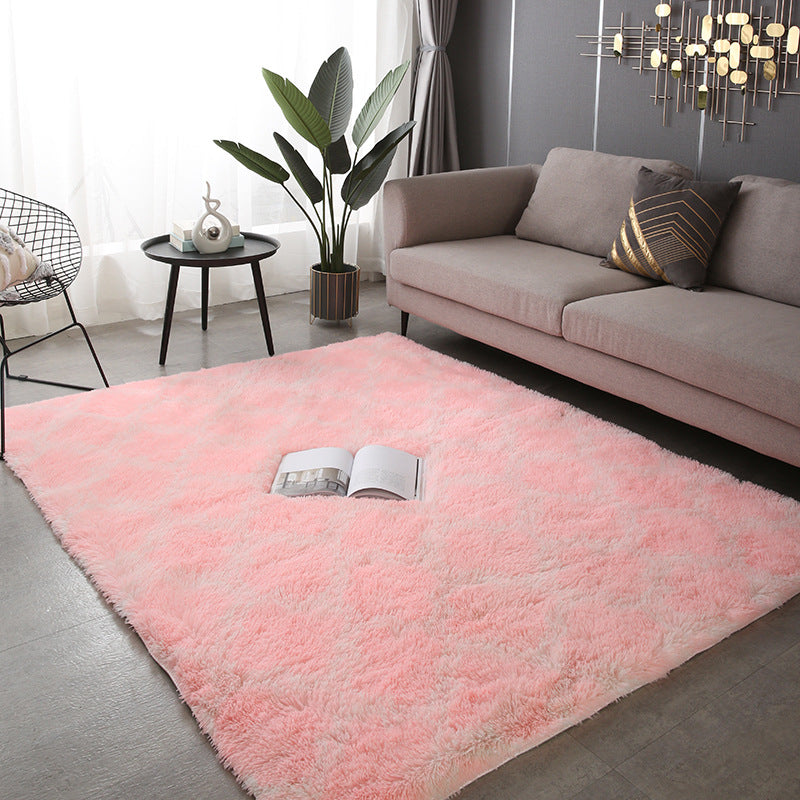 Luxury Tie-Dye Plush Carpet